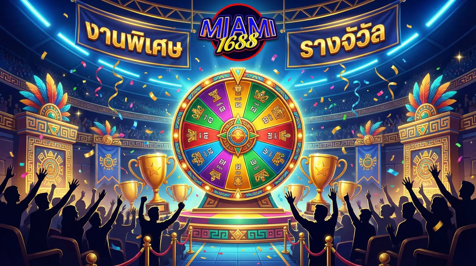 กิจกรรม Miami1688 รางวัลพิเศษ แข่งขันชิงรางวัล