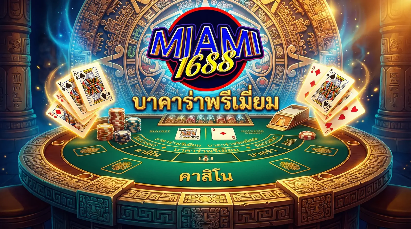บาคาร่าออนไลน์ Miami1688 พรีเมียม คาสิโนสด
